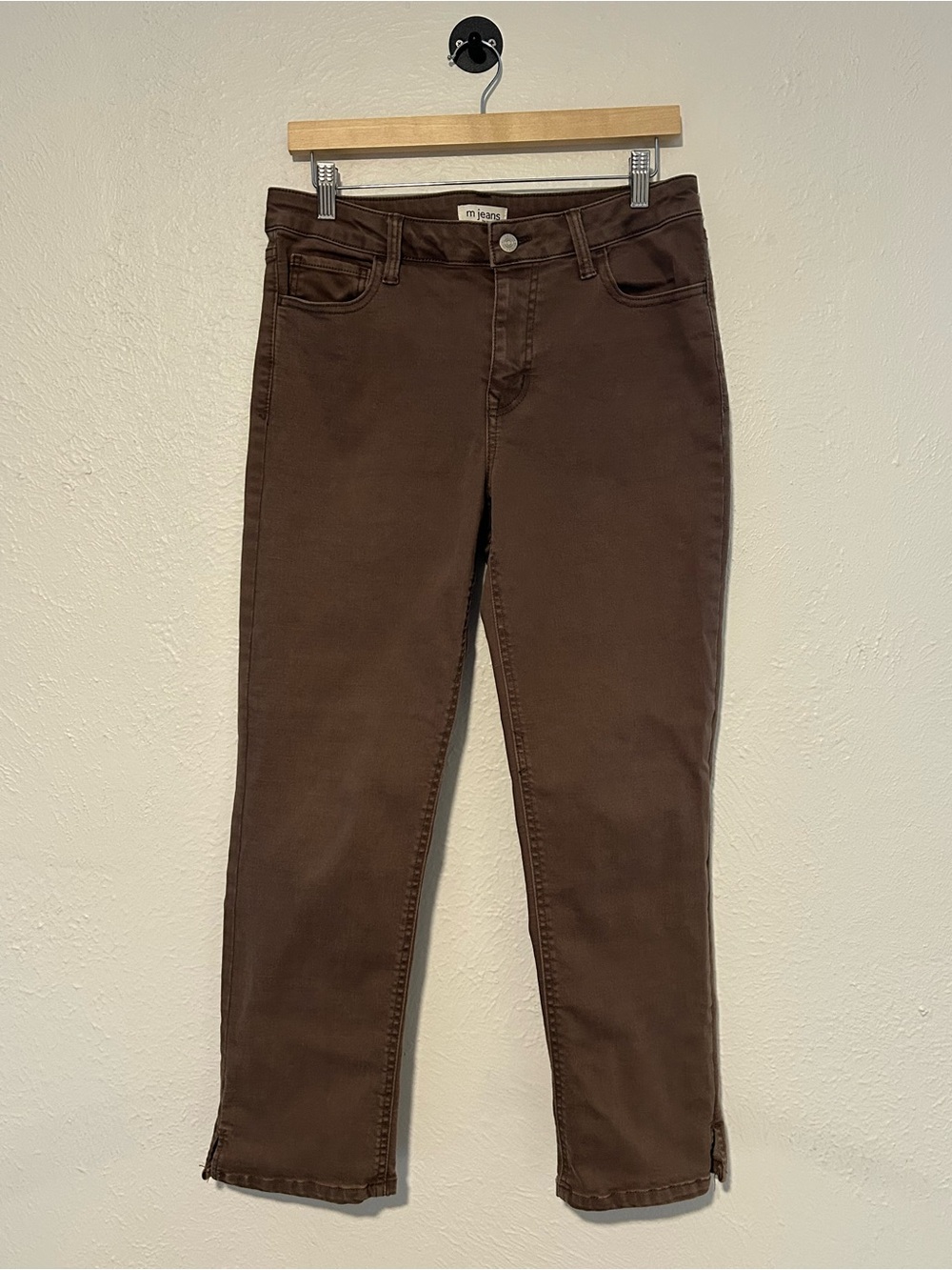 Maurices Women's Brown Straight Leg Jeans Size 8
